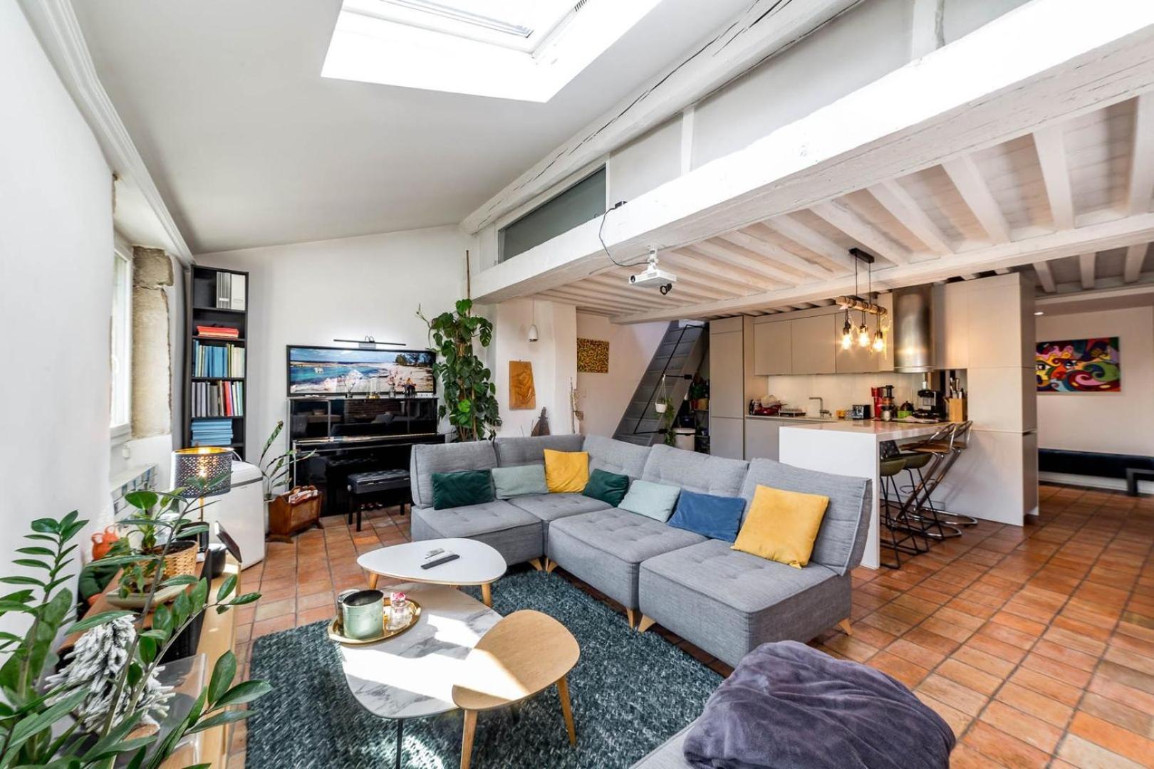 Bel Appartement Du Vieux Lyon - Parking Inclus Ail Esterno foto