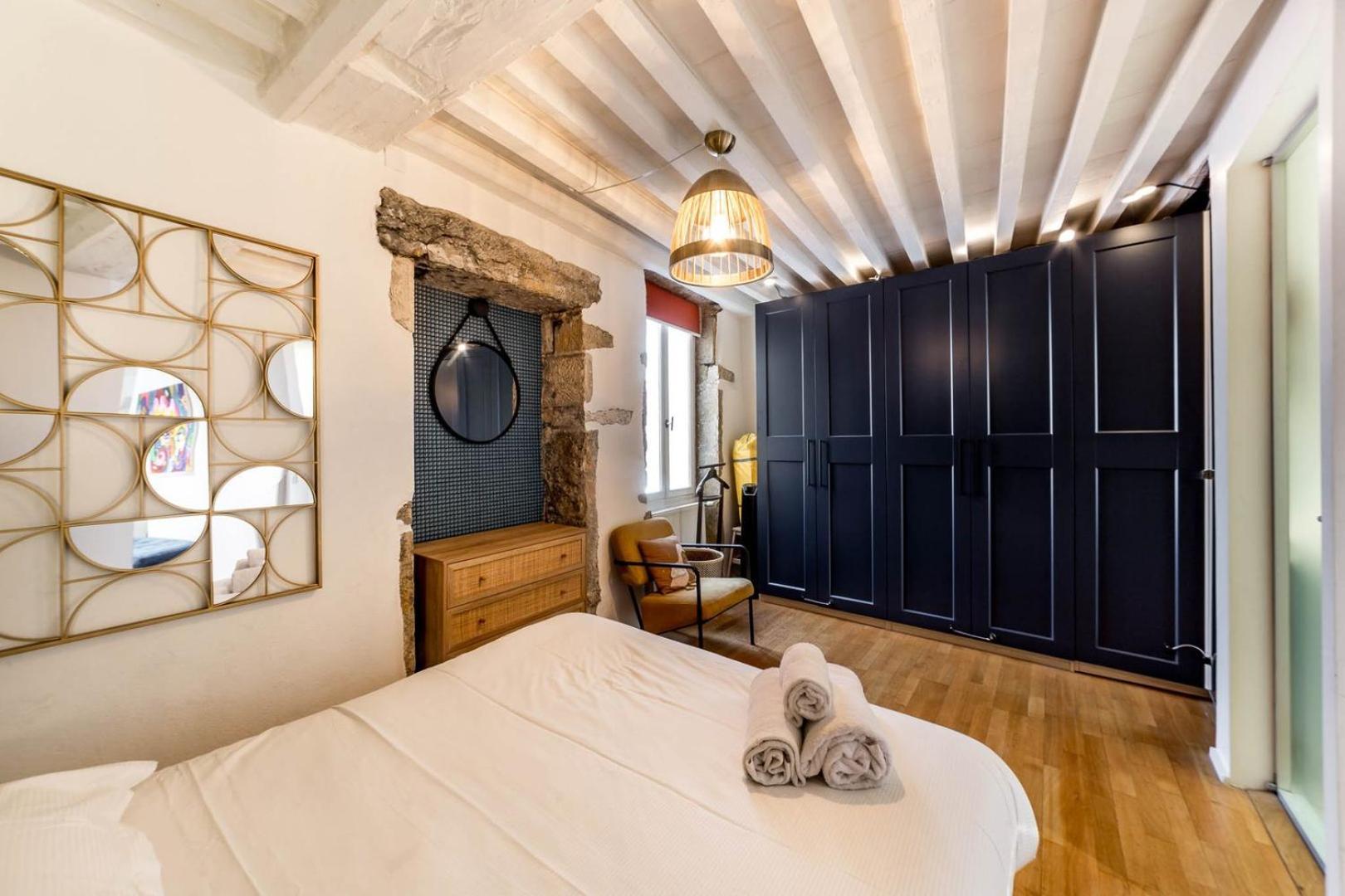 Bel Appartement Du Vieux Lyon - Parking Inclus Ail Esterno foto