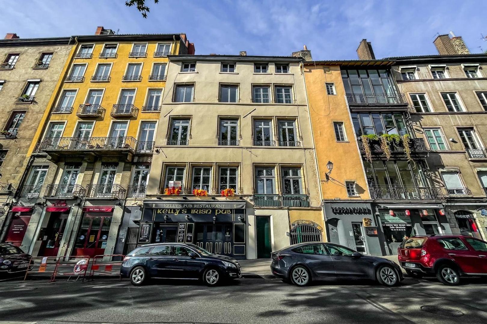 Bel Appartement Du Vieux Lyon - Parking Inclus Ail Esterno foto